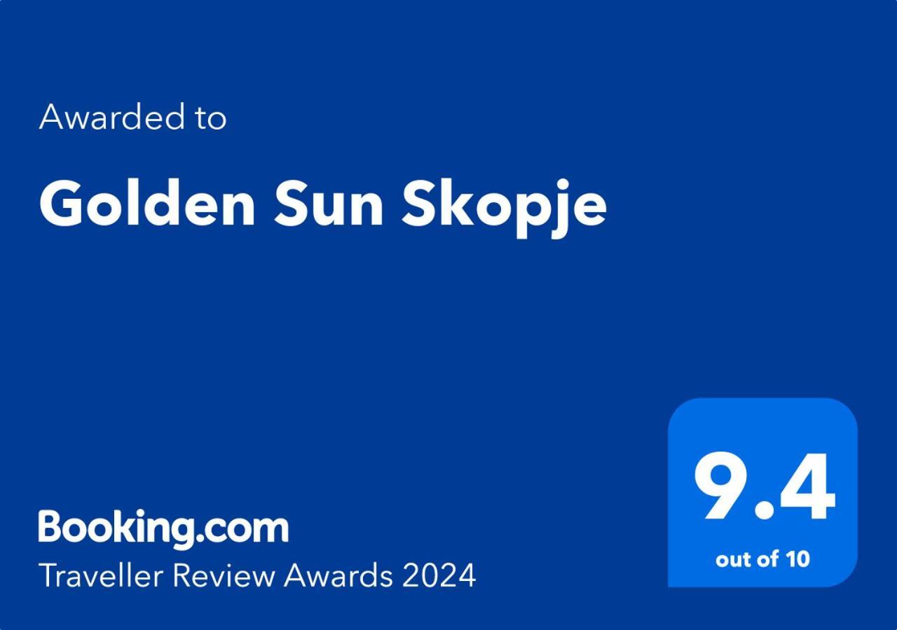 Golden Sun Skopje Apartment Exterior photo